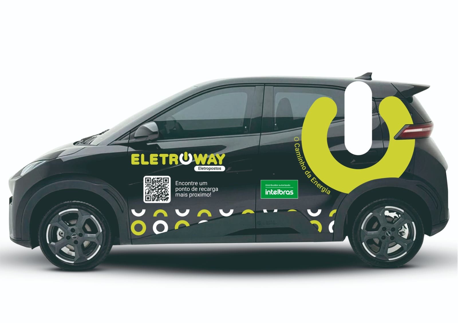 Veículo elétrico na rede Eletroway